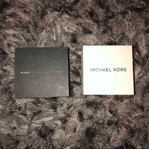Michael Kors & Marc Jacobs watch boxes